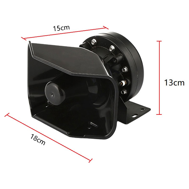 12V 200W லோட் அலாரம் ஹார்ன் ஸ்பீக்கர்