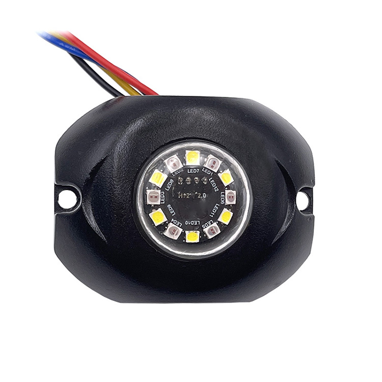 12 LED Higdeaway எச்சரிக்கை பாதுகாப்பு ஸ்ட்ரோப் விளக்குகள்